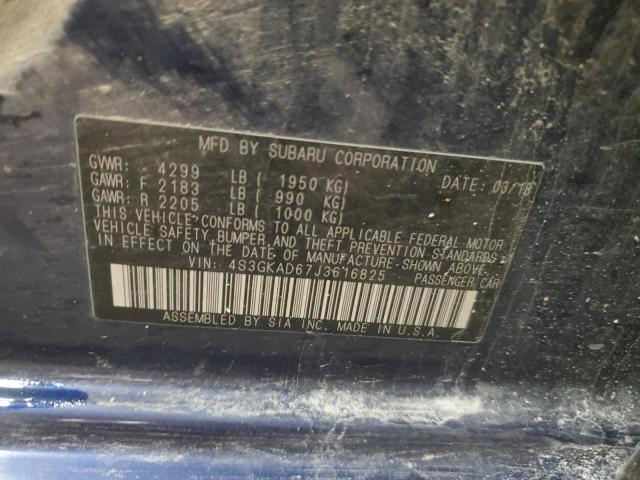 2018 SUBARU IMPREZA PR - 4S3GKAD67J3616825