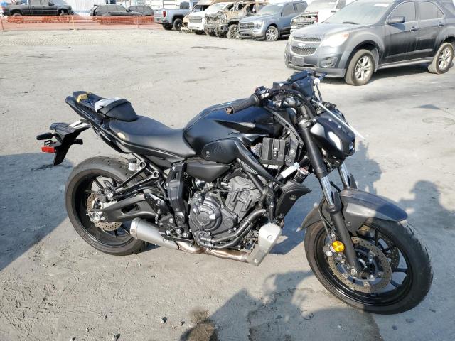 YAMAHA MT07 C 2023 black  gas JYARM32Y5PA001533 photo #1