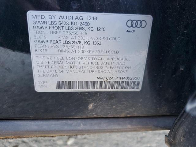 2017 AUDI Q5 PREMIUM - WA1C2AFP1HA092530
