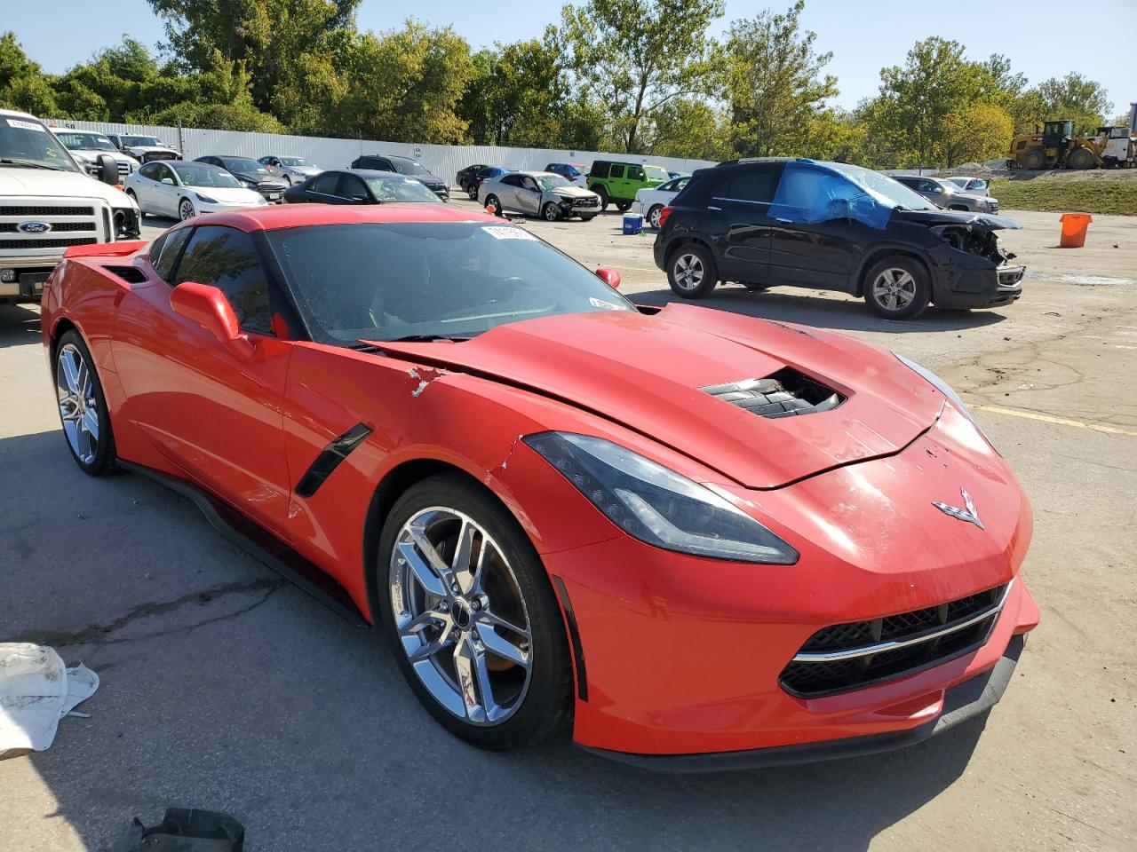 Lot #2977124223 2015 CHEVROLET CORVETTE S