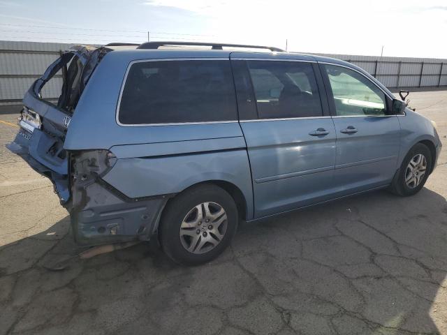 HONDA ODYSSEY EX 2007 blue  gas 5FNRL387X7B076368 photo #4