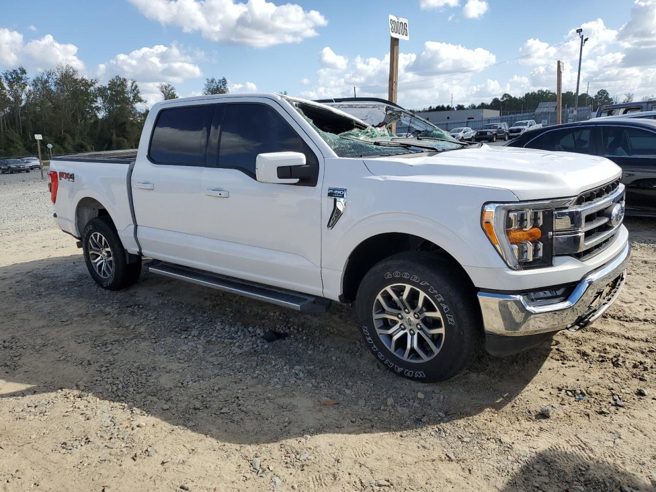 Lot #2928651747 2021 FORD F150 SUPER