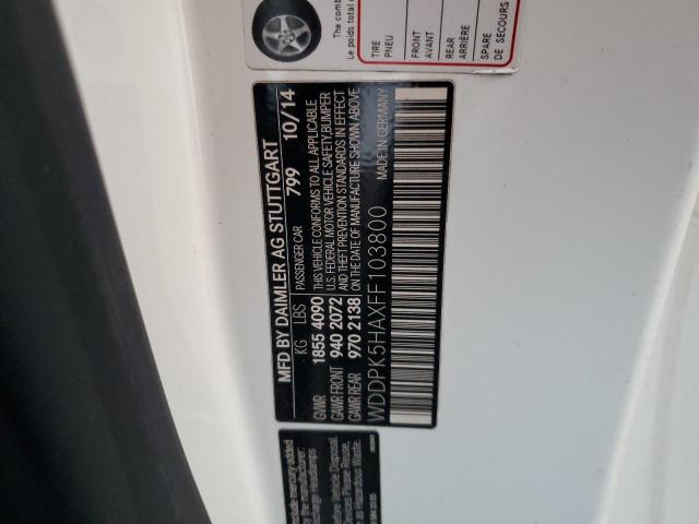 2015 MERCEDES-BENZ SLK 350 WDDPK5HAXFF103800