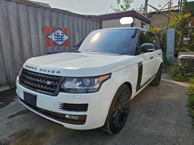 SALGS2KFXGA307274 Land Rover Rangerover Hse 2016