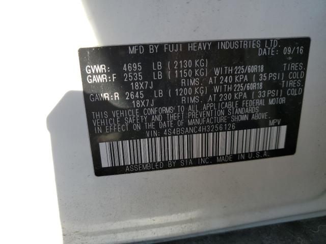 2017 SUBARU OUTBACK 2. - 4S4BSANC4H3256126