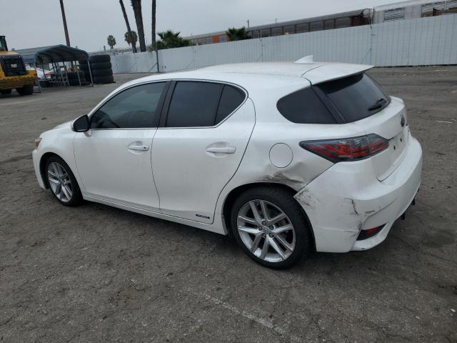 LEXUS CT 200 2017 white  hybrid engine JTHKD5BH8H2287308 photo #3