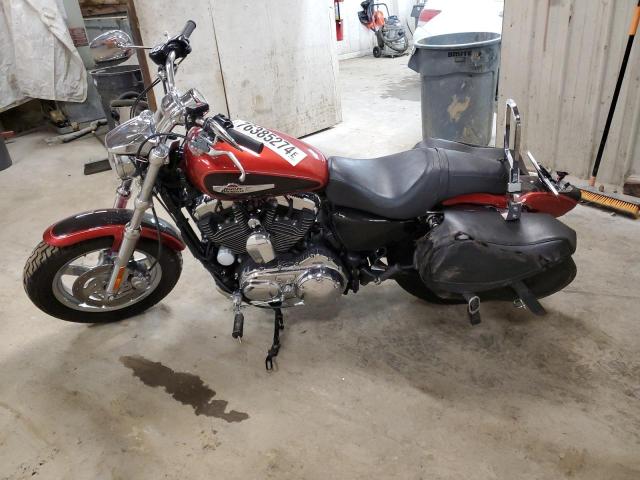 HARLEY-DAVIDSON XL1200 C 2012 red road/str gas 1HD1CT319CC454119 photo #4