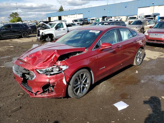 VIN 3FA6P0RU6KR197664 2019 Ford Fusion, Titanium no.1