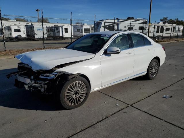 MERCEDES-BENZ C 300 4MAT 2016 white  gas 55SWF4KB9GU165814 photo #1