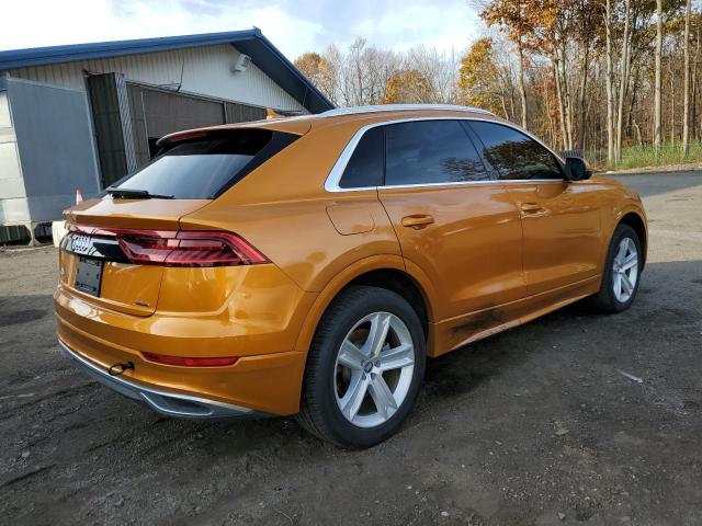 AUDI Q8 PREMIUM 2019 gold  gas WA1AVAF1XKD008009 photo #4