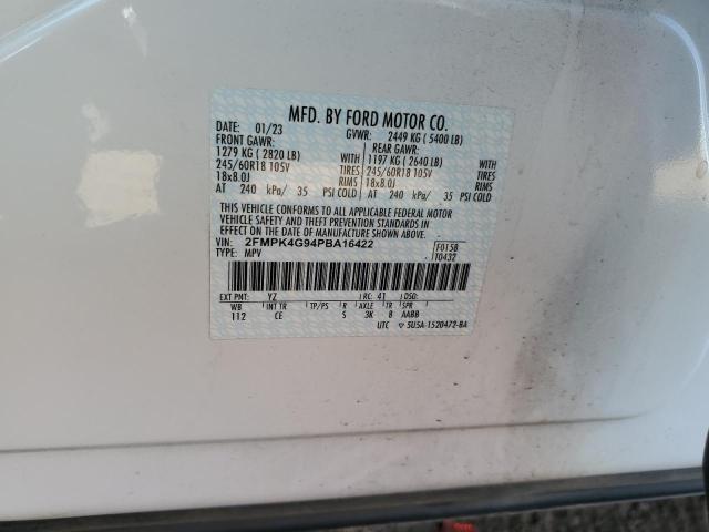 2023 FORD EDGE SE - 2FMPK4G94PBA16422