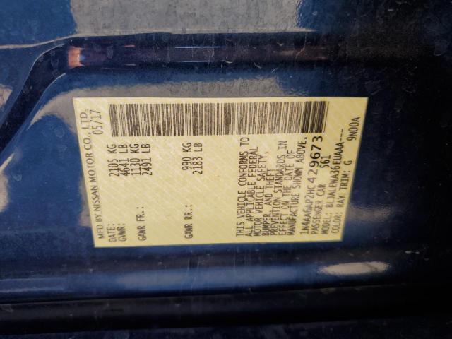 2017 NISSAN MAXIMA 3.5 - 1N4AA6AP2HC429673