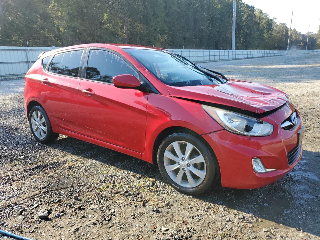 Lot #2935937880 2012 HYUNDAI ACCENT GLS