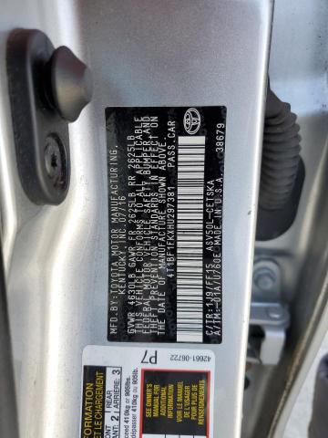 VIN 4T1BF1FKXHU297381 2017 Toyota Camry, LE no.13