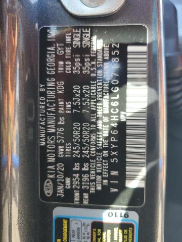2020 KIA TELLURIDE - 5XYP64HC6LG071852