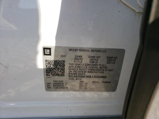 2018 BUICK ENCLAVE ES - 5GAERBKW8JJ159869
