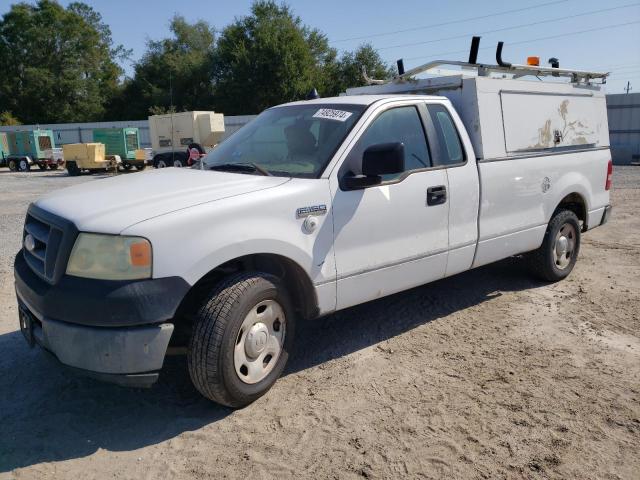 FORD F150 2008 white  gas 1FTRF12238KD78369 photo #1