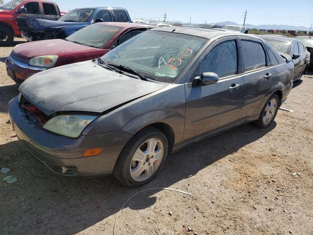 FORD FOCUS ST 2007 charcoal sedan 4d gas 1FAFP38Z77W202387 photo #1