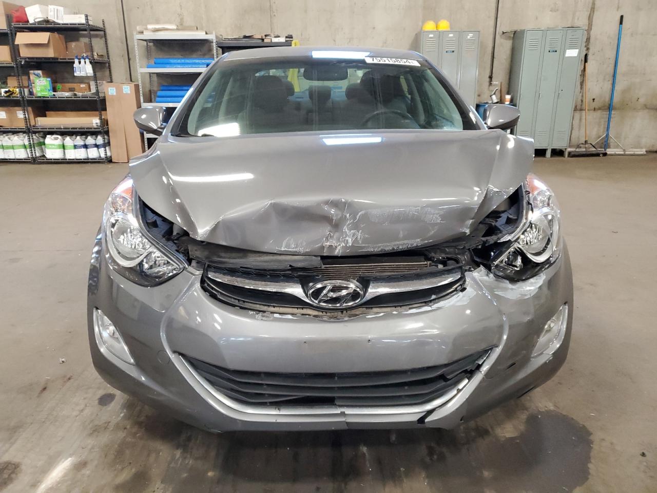 Lot #2928606783 2013 HYUNDAI ELANTRA GL