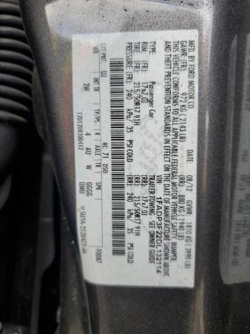 VIN 1FADP3F22DL132114 2013 Ford Focus, SE no.12