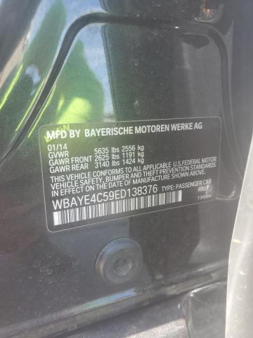 VIN WBAYE4C59ED138376 2014 BMW 7 SERIES no.12