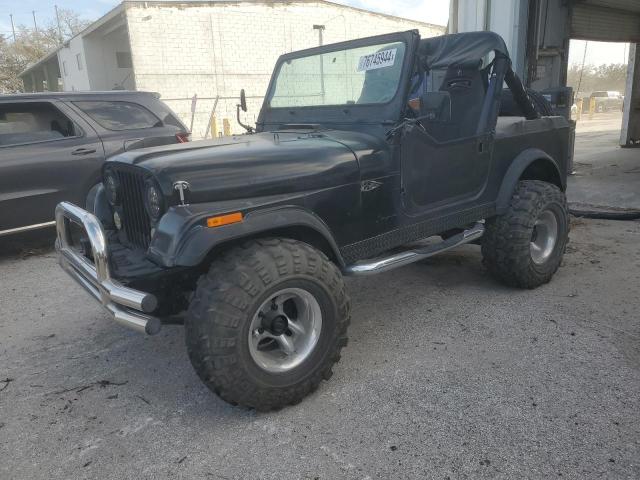 JEEP JEEP CJ7 1986 black  gas 1JCCM87E9GT012320 photo #1