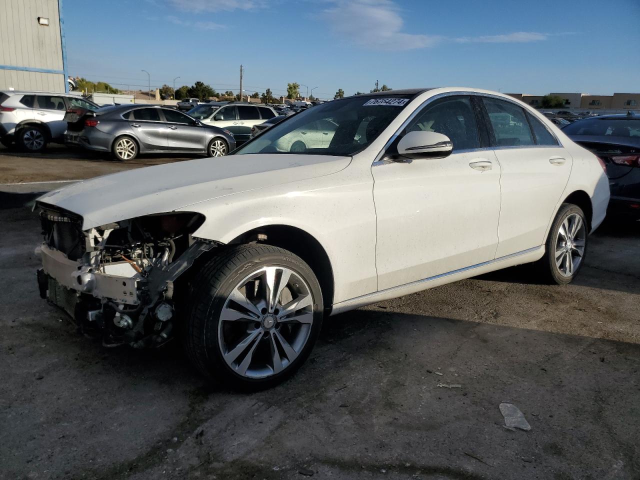 Lot #3024919360 2016 MERCEDES-BENZ C 350E