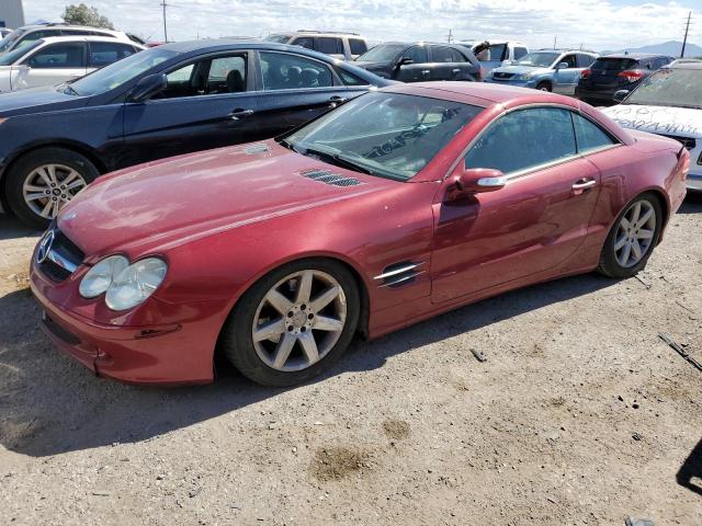 MERCEDES-BENZ SL 500 2004 red  gas WDBSK75F94F071014 photo #1