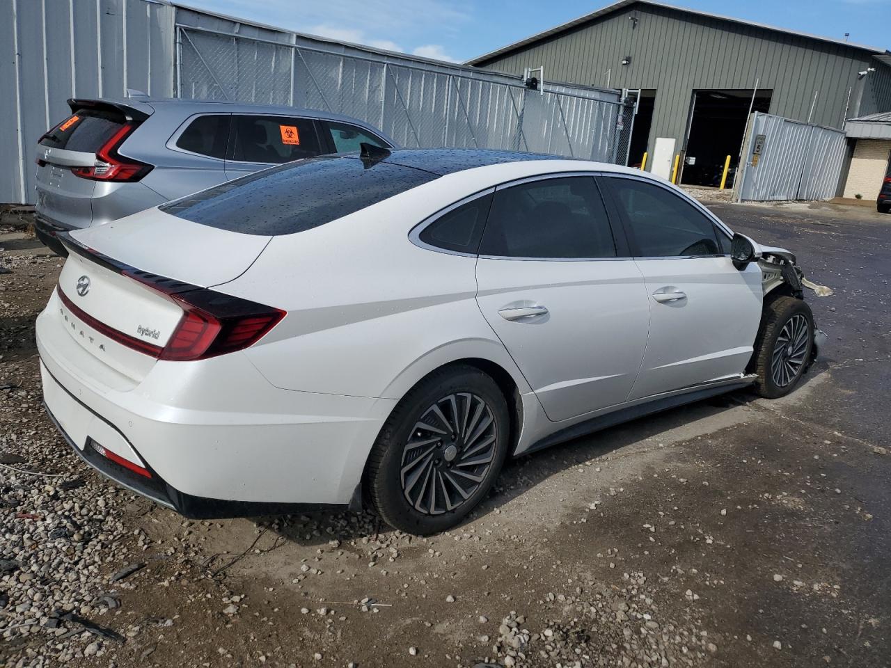 Lot #2979493801 2021 HYUNDAI SONATA HYB