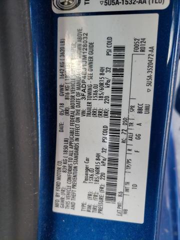 2018 FORD FIESTA SE - 3FADP4EJ1JM128032