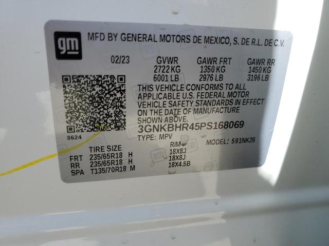 2023 CHEVROLET BLAZER 2LT - 3GNKBHR45PS168069