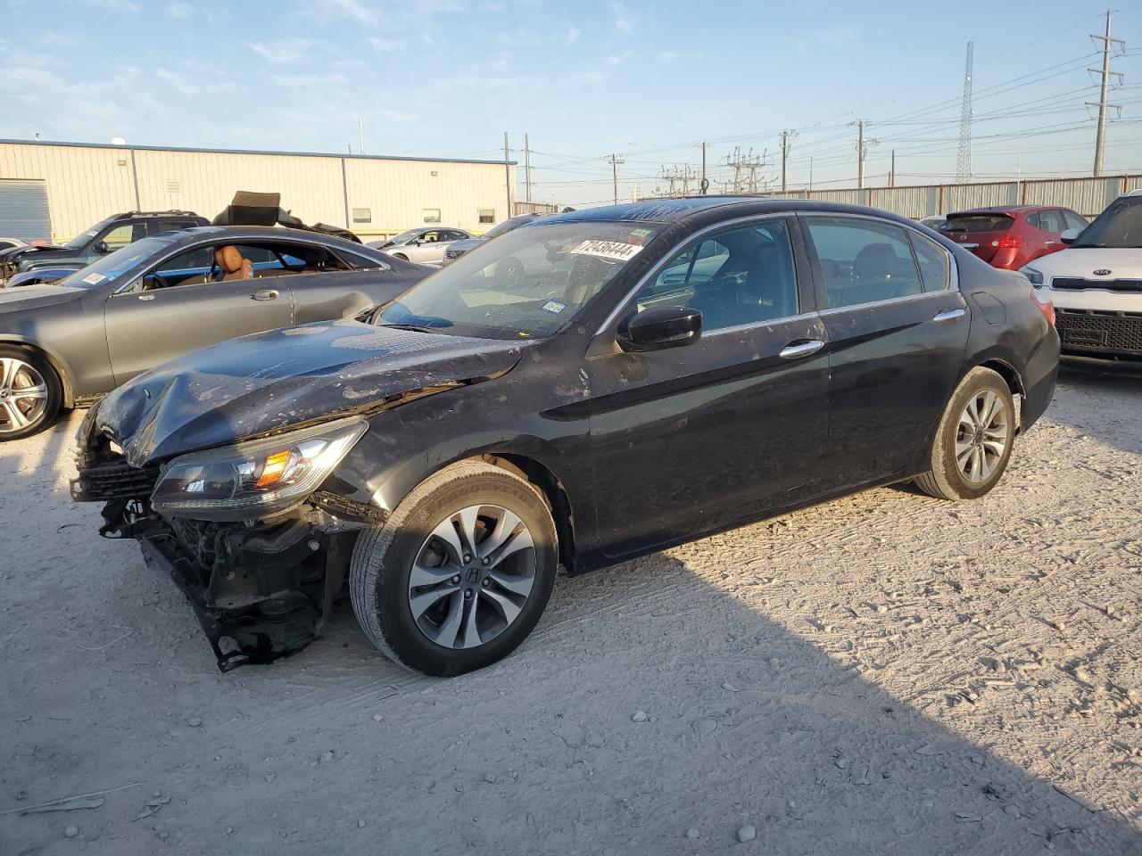 Lot #2878917673 2015 HONDA ACCORD LX