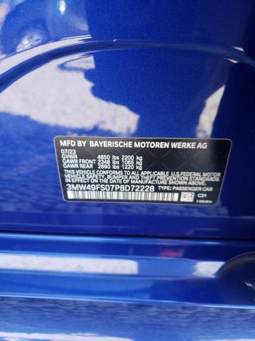 2023 BMW M340I - 3MW49FS07P8D72228