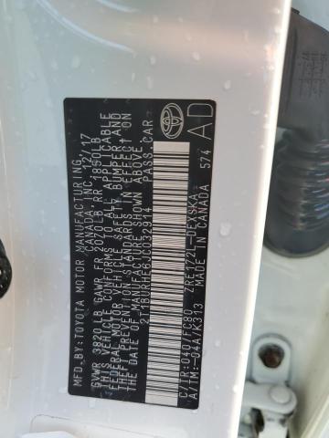 2018 TOYOTA COROLLA L - 2T1BURHE6JC032914