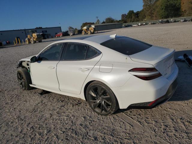 GENESIS G70 BASE 2023 white  gas KMTG34TA3PU105184 photo #3