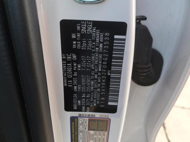 2024 KIA SORENTO SX - 5XYRKDJF0RG273538
