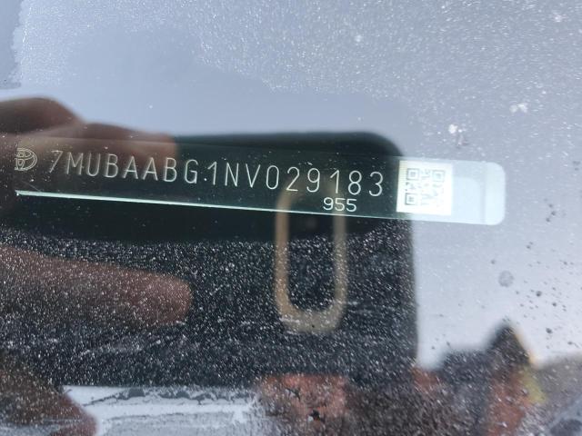 2022 TOYOTA COROLLA CR - 7MUBAABG1NV029183