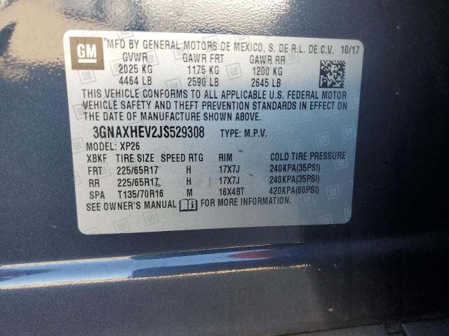 2018 CHEVROLET EQUINOX LS - 3GNAXHEV2JS529308