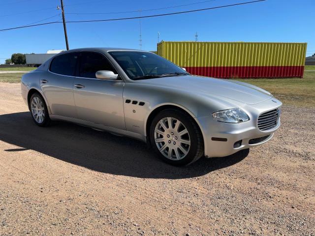 MASERATI QUATTROPOR 2006 silver sedan 4d gas ZAMCE39A660021029 photo #1