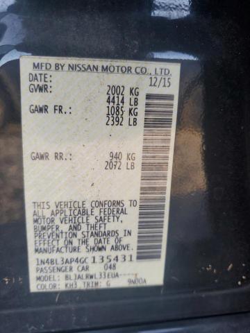 2016 NISSAN ALTIMA 3.5 - 1N4BL3AP4GC135431