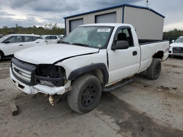 GMC SIERRA 150 2005 white  gas 1GTEK14V65E325547 photo #1