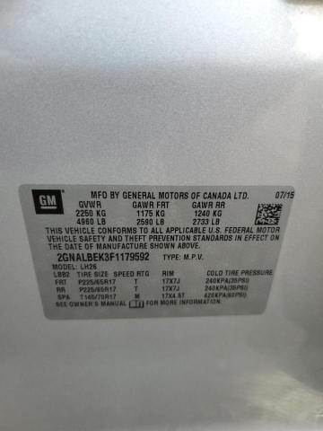 2015 CHEVROLET EQUINOX LT - 2GNALBEK3F1179592