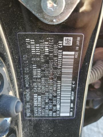 2018 HONDA CIVIC TOUR - JHMFC1F91JX034050