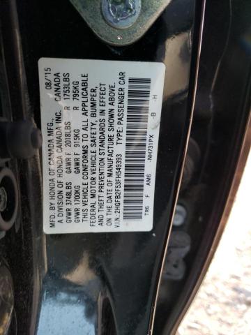 VIN 2HGFB2F53FH549393 2015 Honda Civic, LX no.12