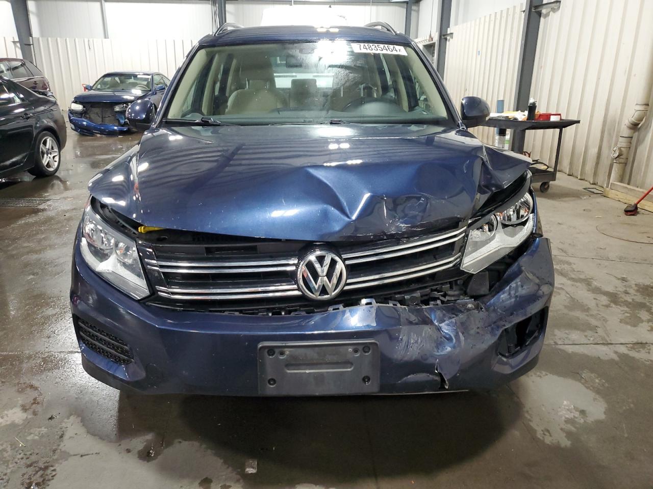 Lot #2919195706 2016 VOLKSWAGEN TIGUAN S