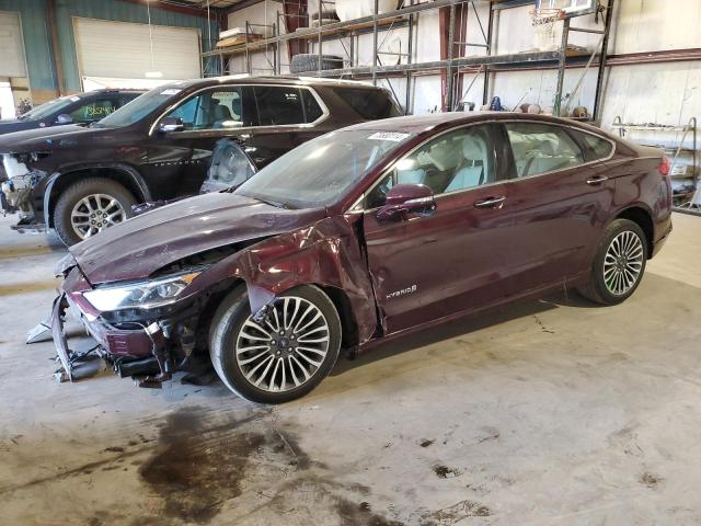 VIN 3FA6P0RU4JR273848 2018 Ford Fusion, Titanium/Pl... no.1