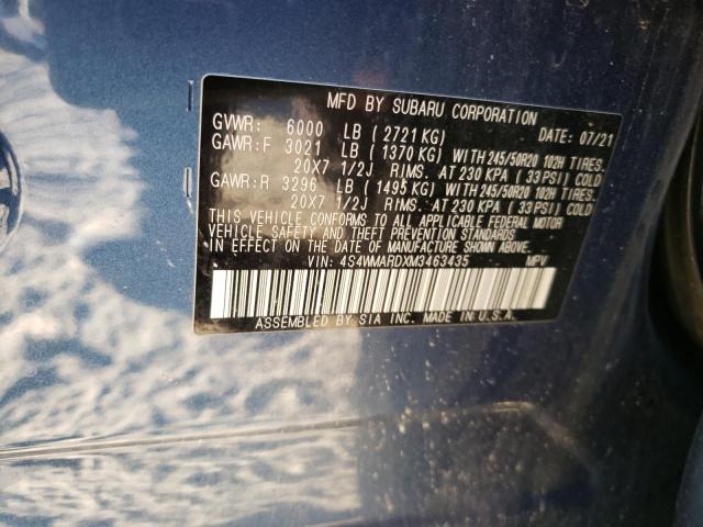 2021 SUBARU ASCENT TOU - 4S4WMARDXM3463435