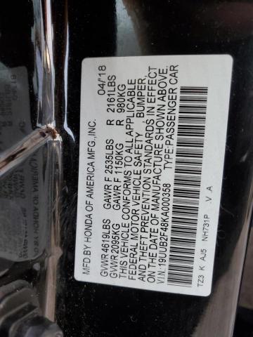 VIN 19UUB2F48KA000358 2019 Acura TLX, Technology no.13