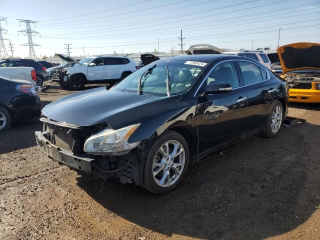 NISSAN MAXIMA S 2013 black  gas 1N4AA5AP0DC805162 photo #1