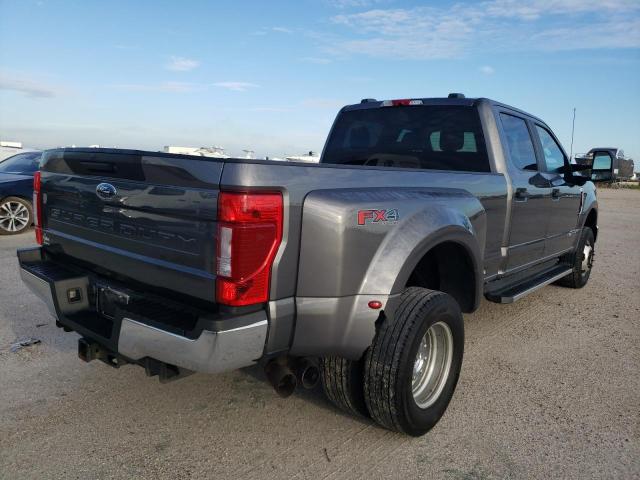 FORD F350 SUPER 2022 charcoal  diesel 1FT8W3DT1NEG30675 photo #4